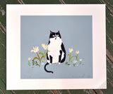 Country Cat - The Nature Lover - Cat Print