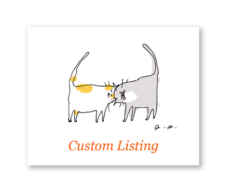 Custom Listing for Christina