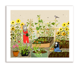 Garden Cats - Garden Bounty - Fine Art Print