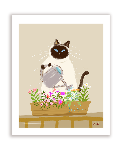Garden Friend-  Fine Art Print