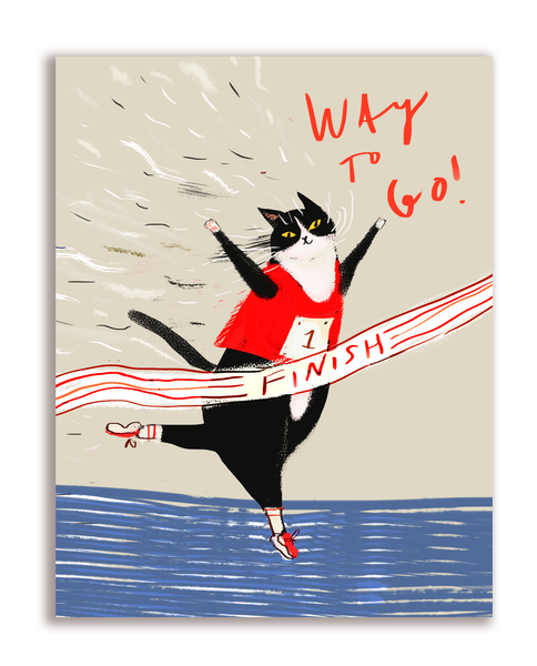 Way To Go - Congrats Card