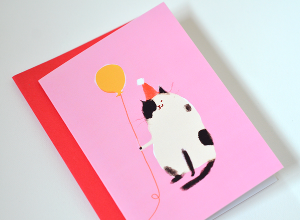 Happy Bday Pink - Mini Card