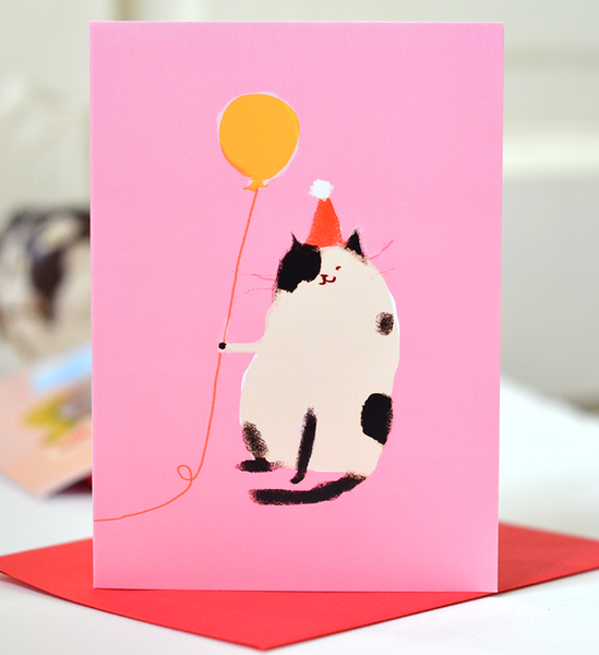 Happy Bday Pink - Mini Card