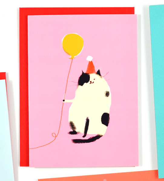Happy Bday Pink - Mini Card