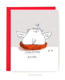 Christmas Angel- Cat Christmas Card