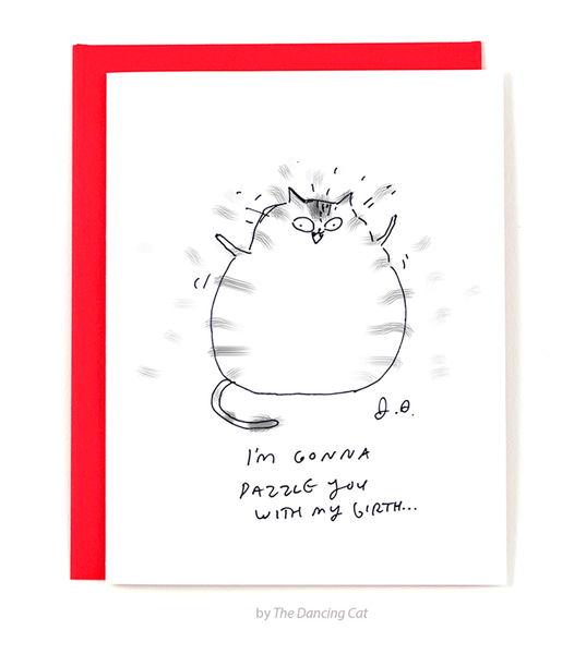 The Dazzler - Cat Card