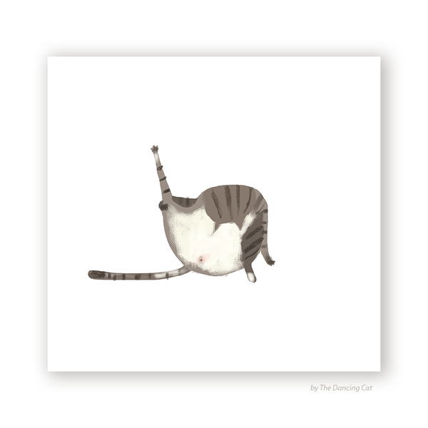 Cat Bath Print - Gut Wash