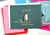 You're My Favorite Human- Space Cat Card