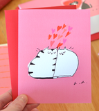 Lovahs Cat Card