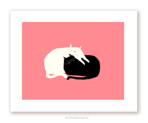 Love Pile - Cat Print