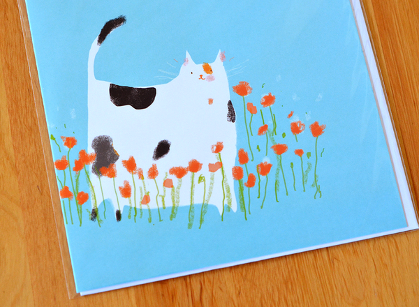 Mother's Day Cat Card- LARGE