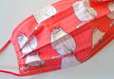 Happy Cat - Pink Cat Face Mask- In Stock