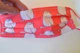 Happy Cat - Pink Cat Face Mask- In Stock