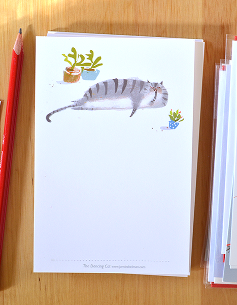 Cat Notepad - Blank