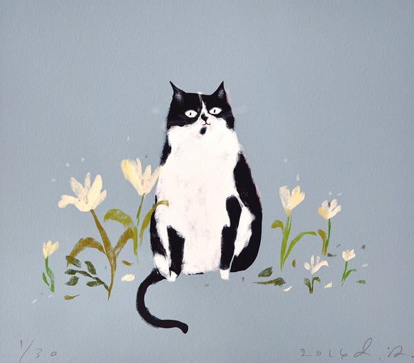Country Cat - The Nature Lover - Cat Print