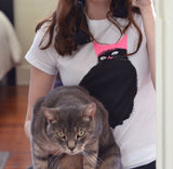 Pink Hat Cat Shirt - Pick Your Color