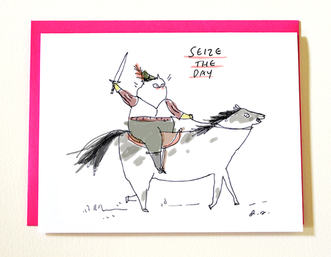 Seize the Day Card