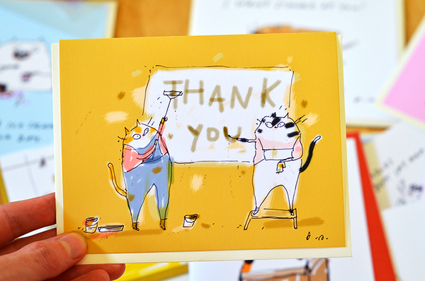 Thank You Card - Sign Painters