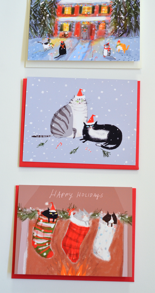 Holiday Cheer - Christmas Cat Card