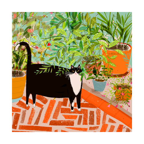 I'm a Jungle Cat Print- Large