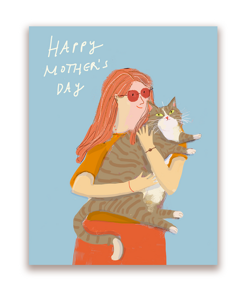 Happy Mother's Day- Chonky Cat Card