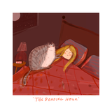 The Bonding Hour - Cat Print - Custom Colors