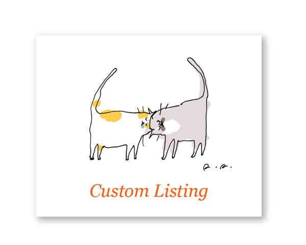 Custom Listing for Andrea