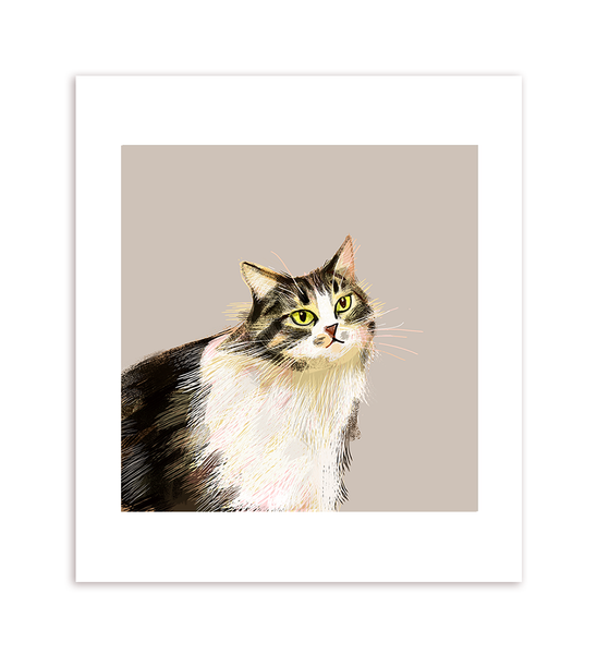 Ever Hopeful - Cat Print