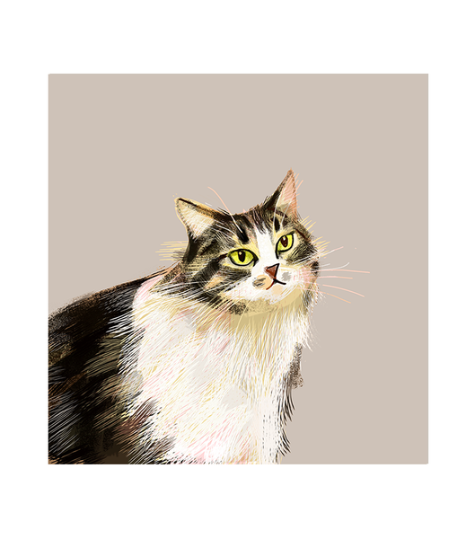 Ever Hopeful - Cat Print