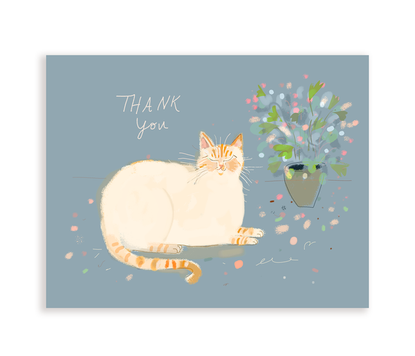 Thank You Kitty Card