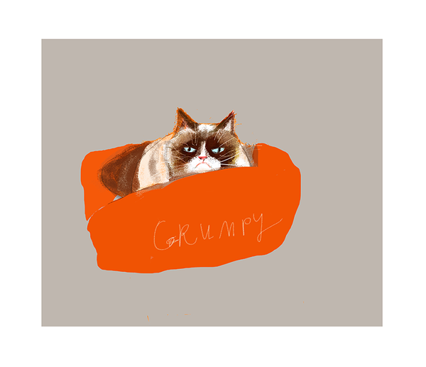 Grumpy Cat Print