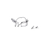 Cat in Box Print