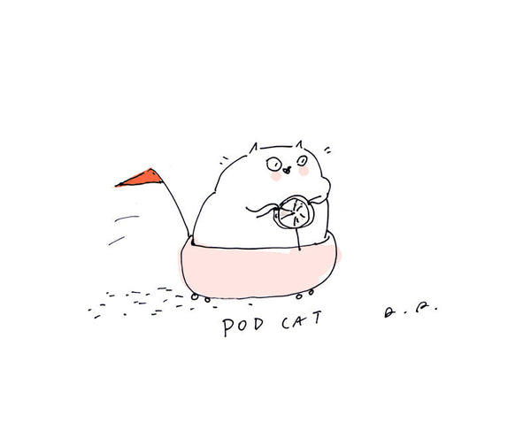 Pod Cat Print