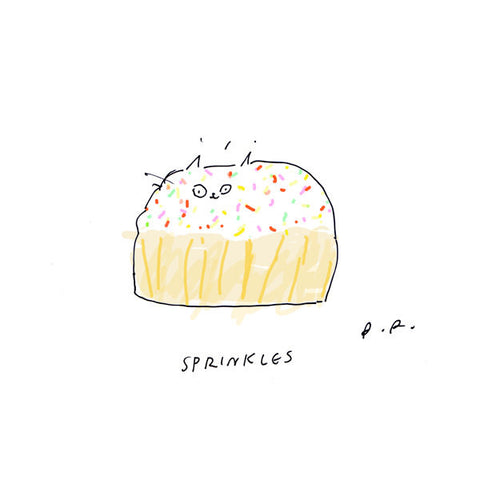 Sprinkles- Cat Print