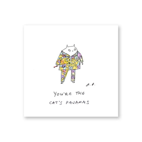 You're the cat's pajamas- Cat Print
