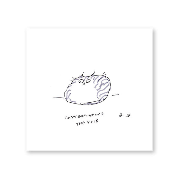 Void- Cat Art- Cat print