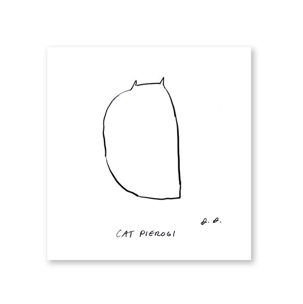 Cat Pierogi Print