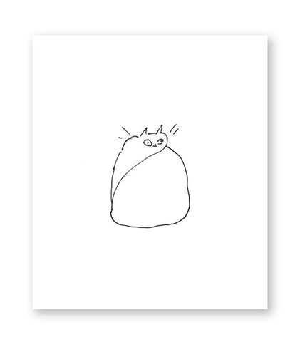 Cat Back- Cat Print