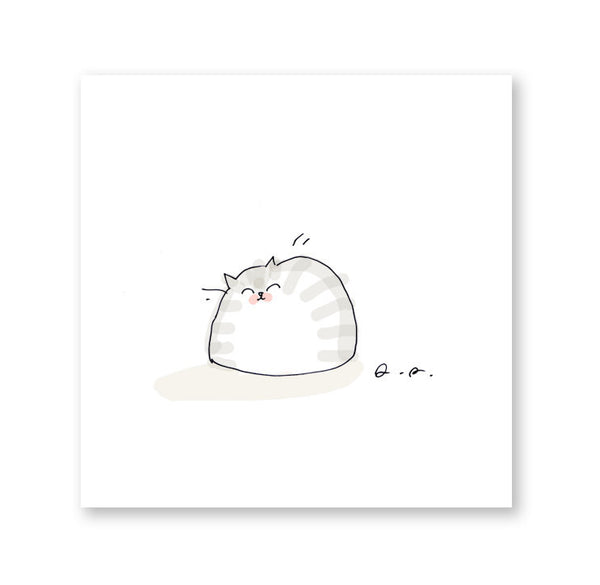 Happy Cat Print