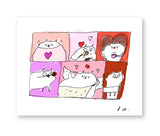 Valentine Cat Card - Day of Love