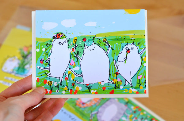 Happy Spring Card - Spring Revelry