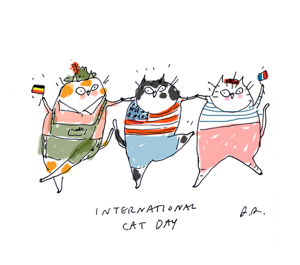 International Cat Day Print