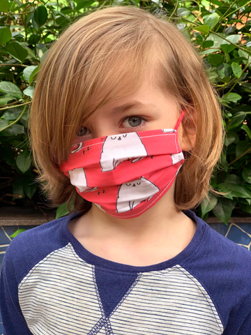 The Dancing Cat Face Mask- KIDS- IN STOCK