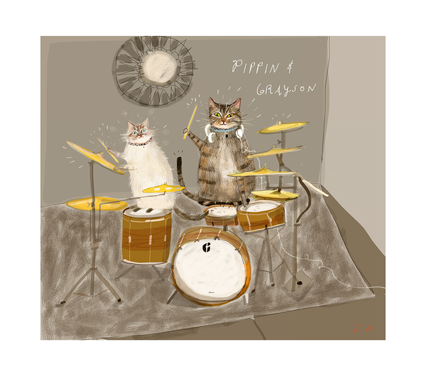 Custom Cat Portrait