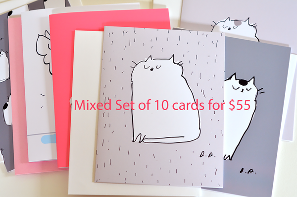 MIXED CARD SET- Choose any 10 cards for 55 dollars