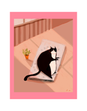 Stay At Home (and nap) - Cat Print