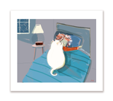 Kitty Wake Up Call - Fine Art Print